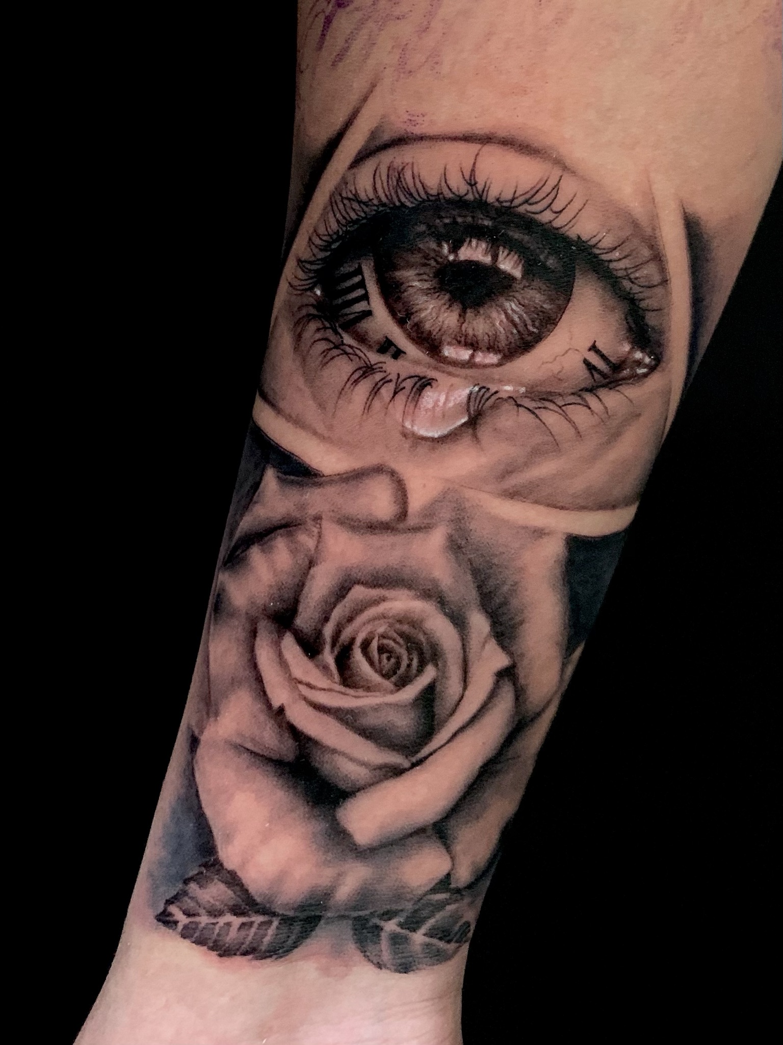 Black & gray realism — lavoro 6, Carlitos Junior Ink Roma